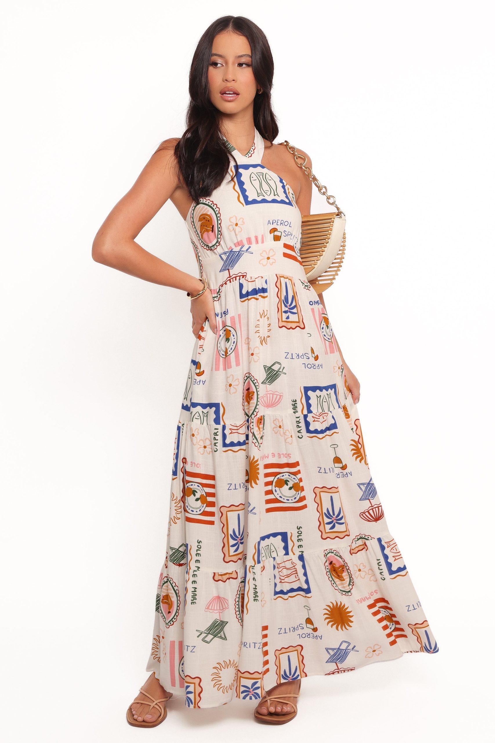 Jelena Maxi Dress - Ocean Oasis - Image 4