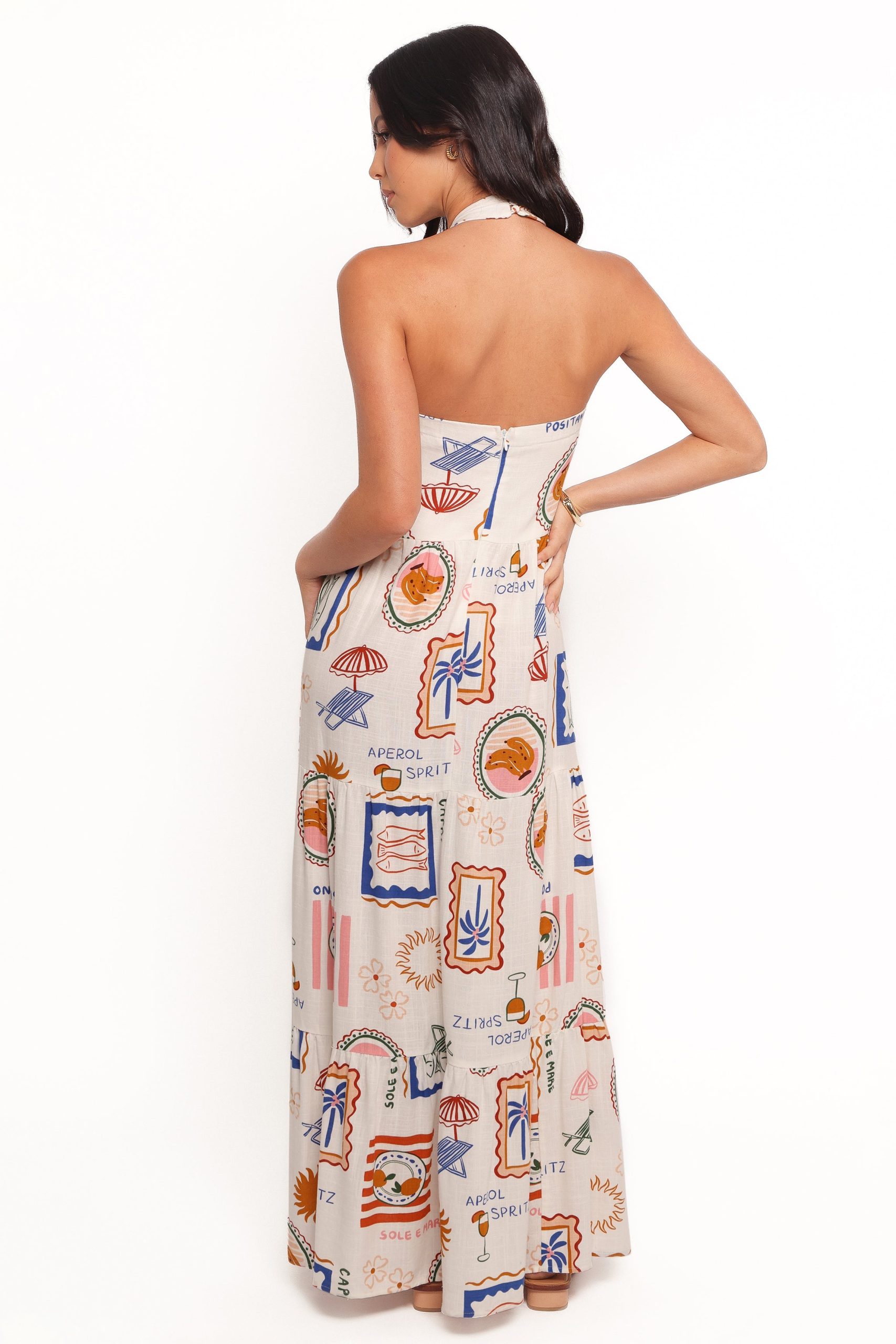 Jelena Maxi Dress - Ocean Oasis - Image 3