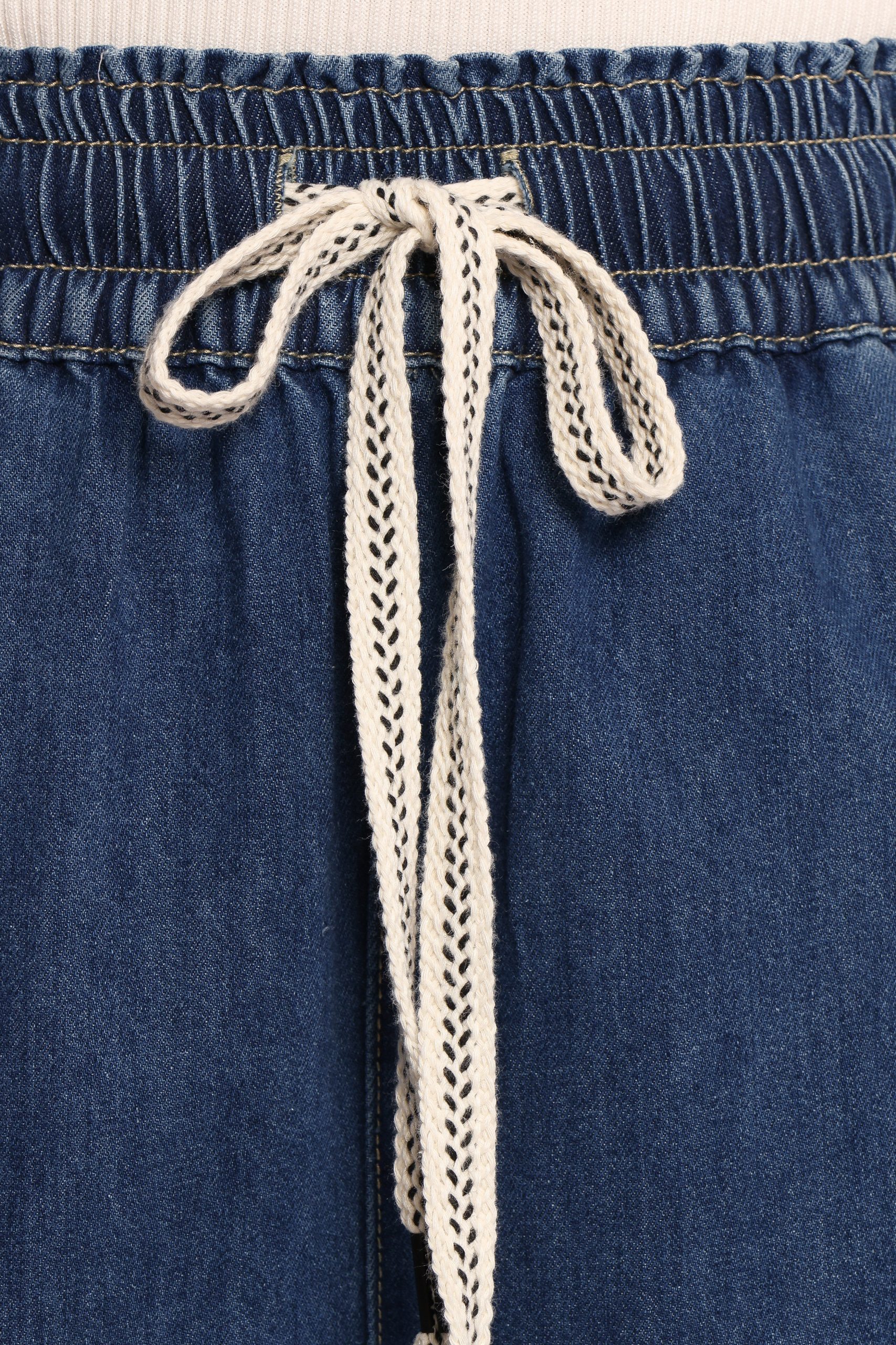 Jenni Wide Leg Pant - Denim - Image 7