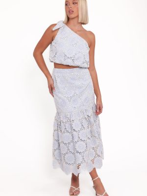 Jennie Skirt Set - Blue