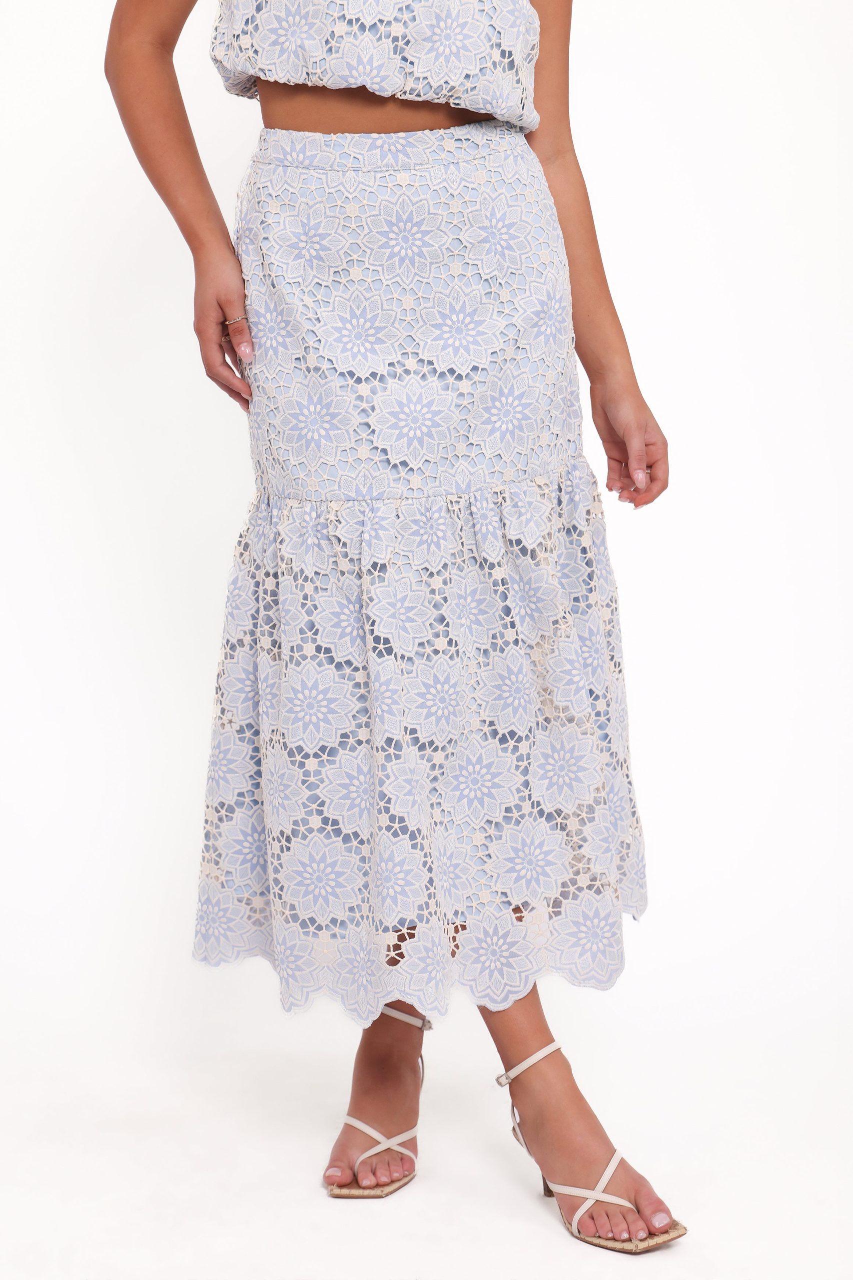 Jennie Skirt Set - Blue - Image 3