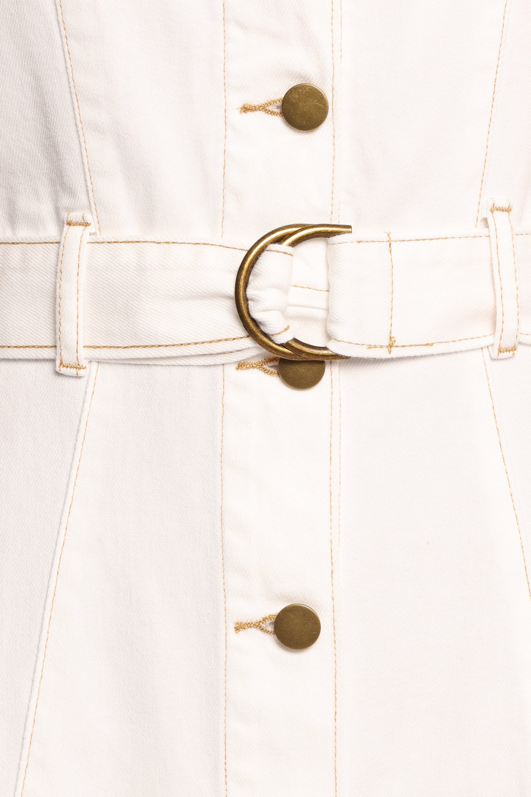 Jennings Midi Dress - White - Image 6