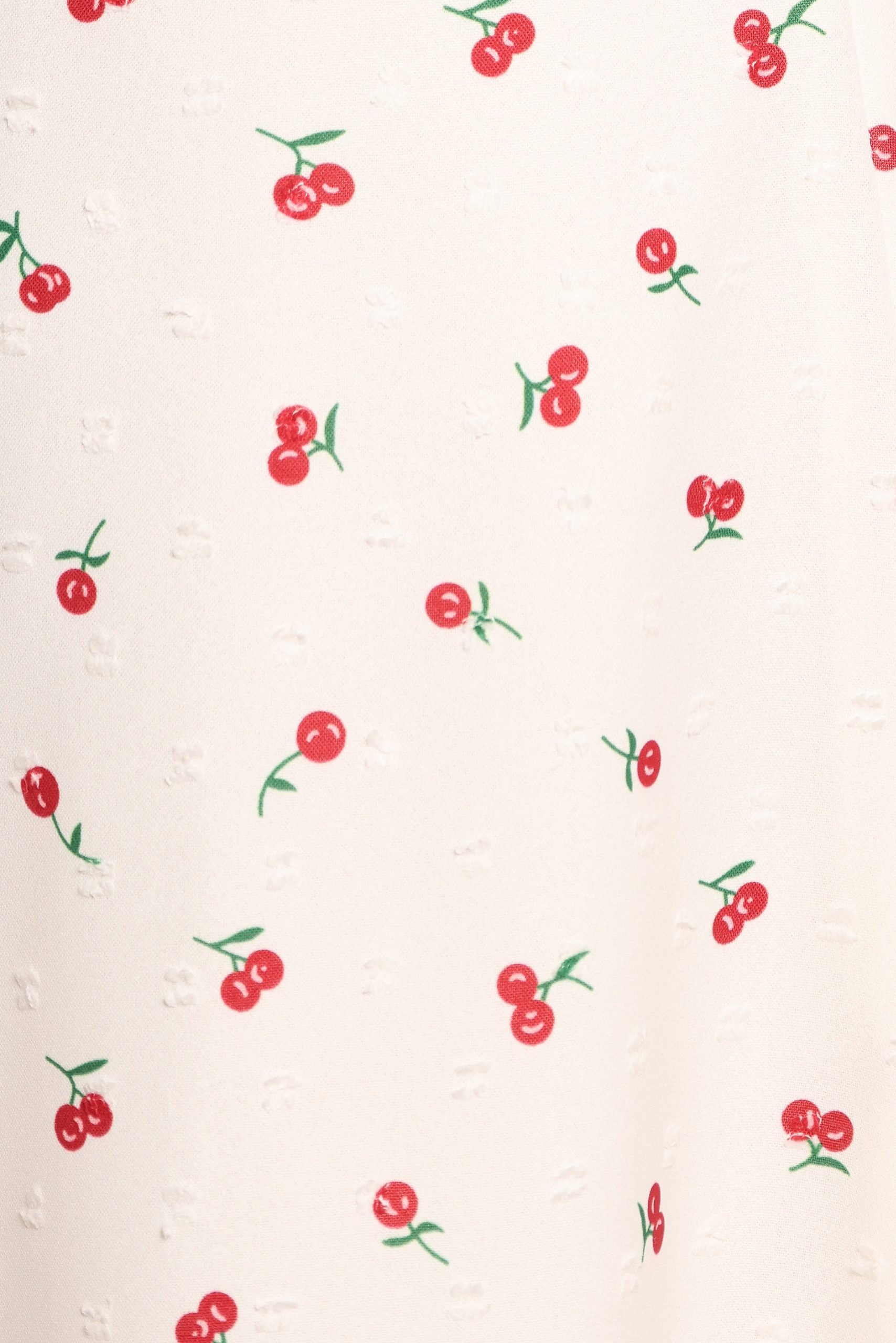 Jill Midi Dress - Cherry Print - Image 8