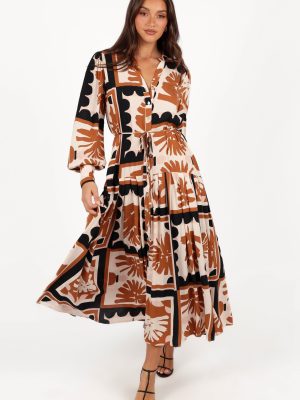 Jules Long Sleeve Dress - Multi