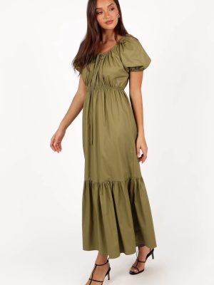 Juliana Maxi Dress - Olive
