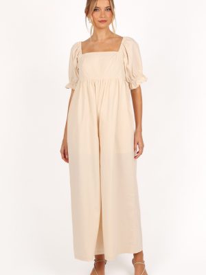 Juliette Jumpsuit - Ecru