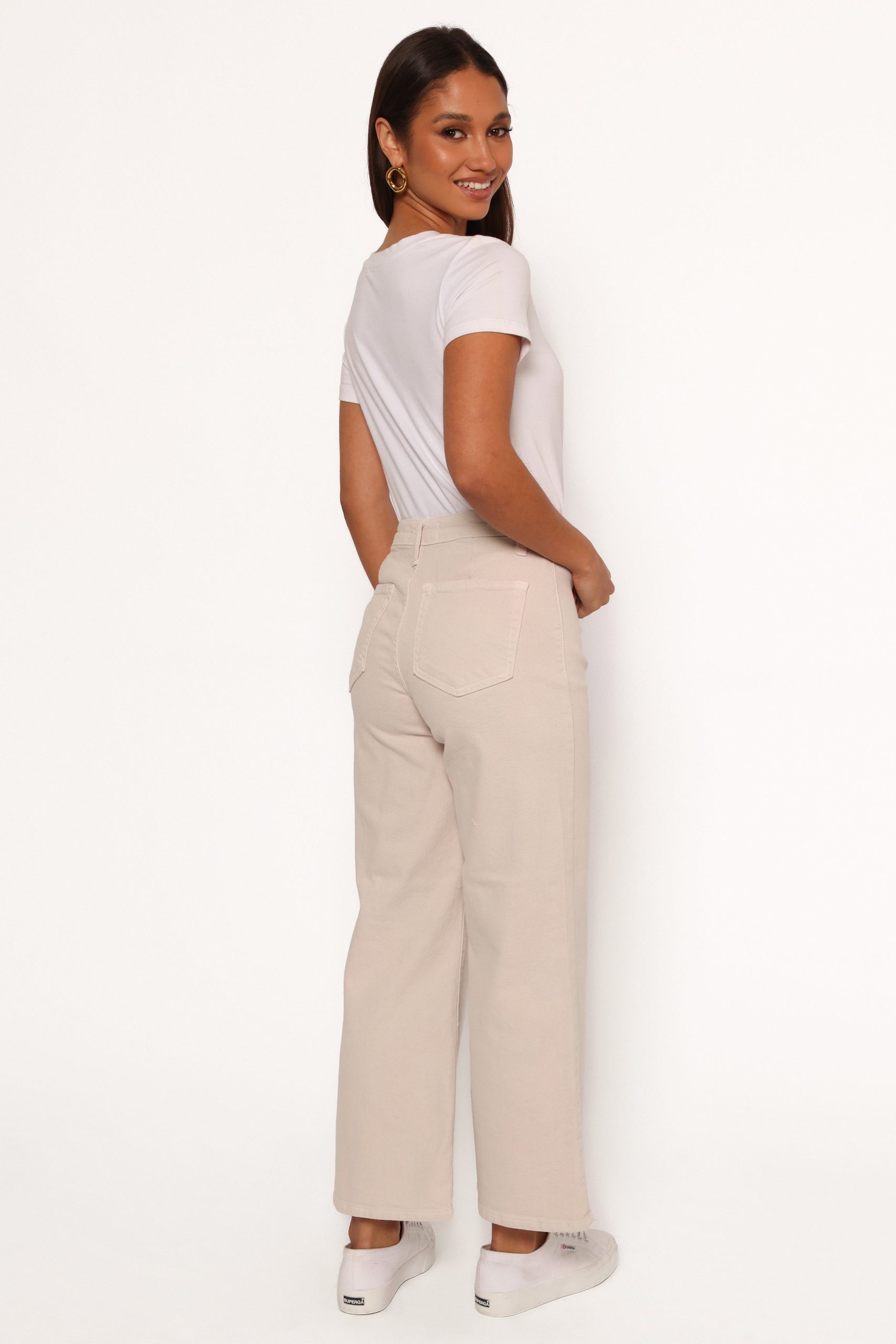 Just Black Trouser Wide Leg Jean - Supermoon - Image 6