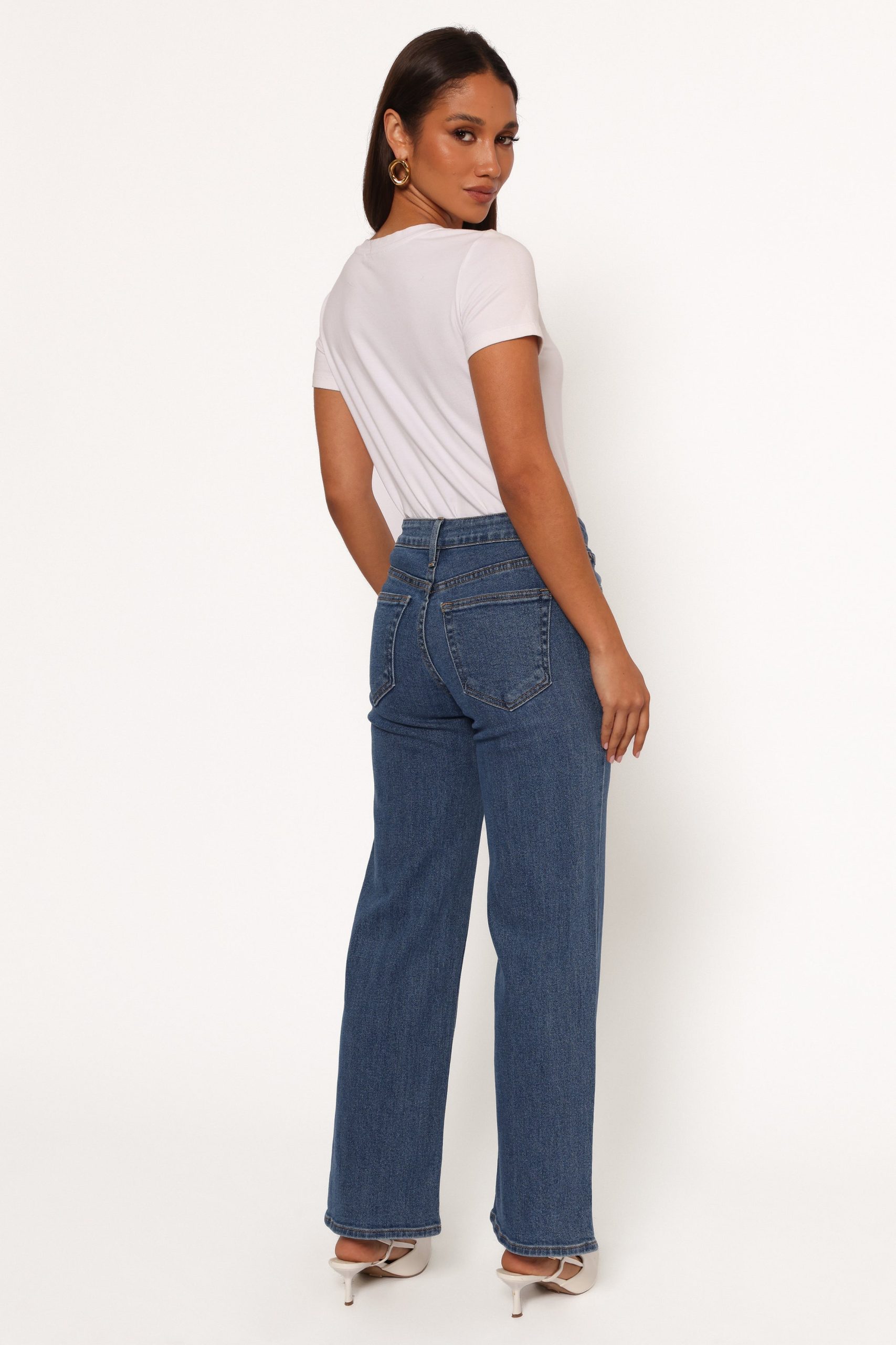 Just Black Uncut Straight Leg Jean - Dark Denim - Image 4