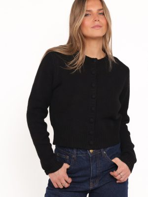 Kanie Knit Cardigan - Black