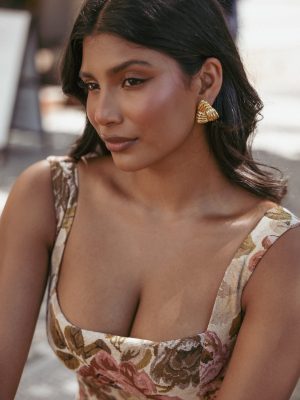 Katana Earrings - Gold