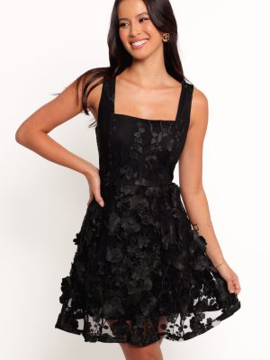 Katrina Mini Dress - Black