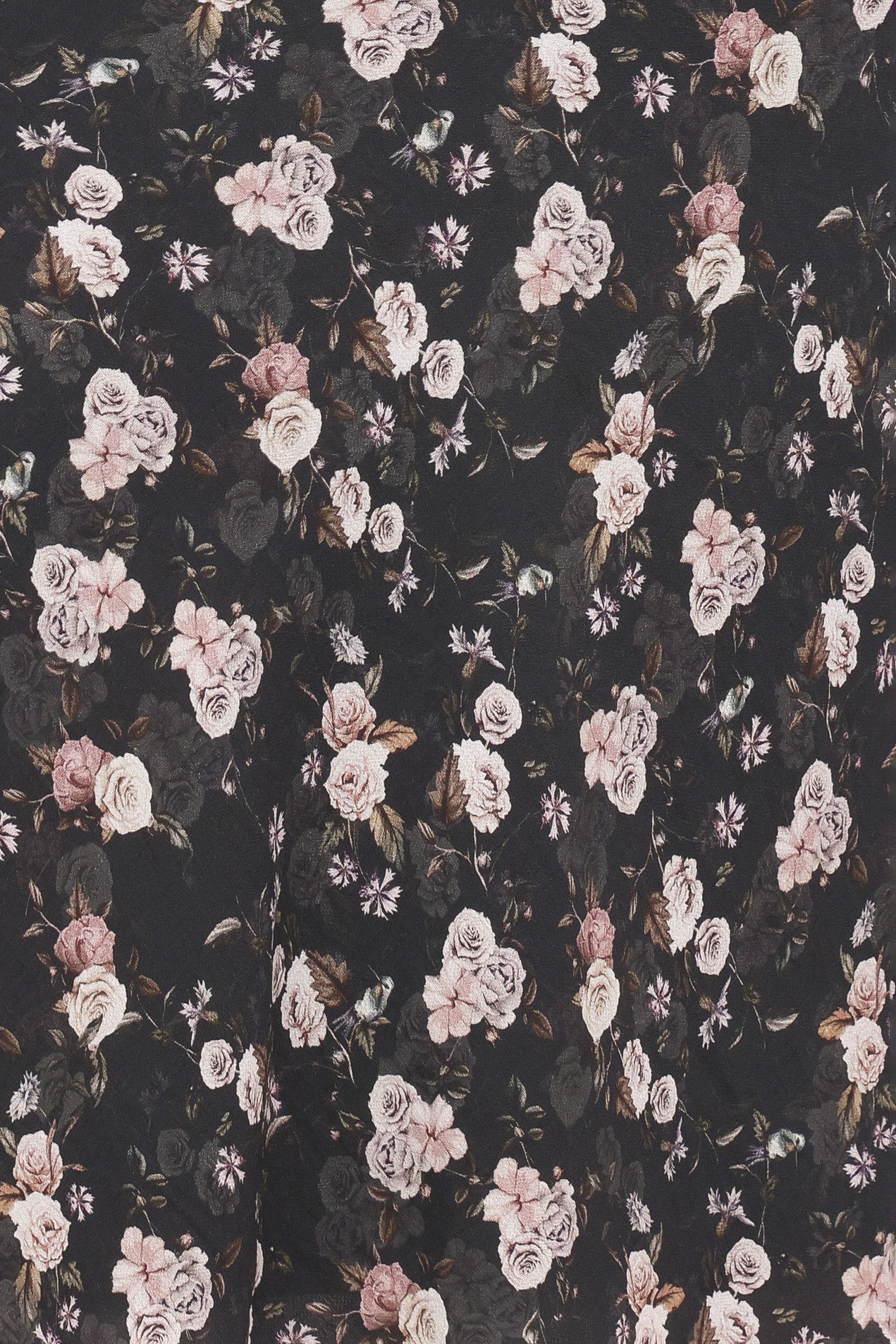 Kedra Tie Shoulder Top - Dark Floral - Image 8