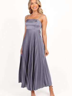 Keegan Maxi Dress - Steel Gray