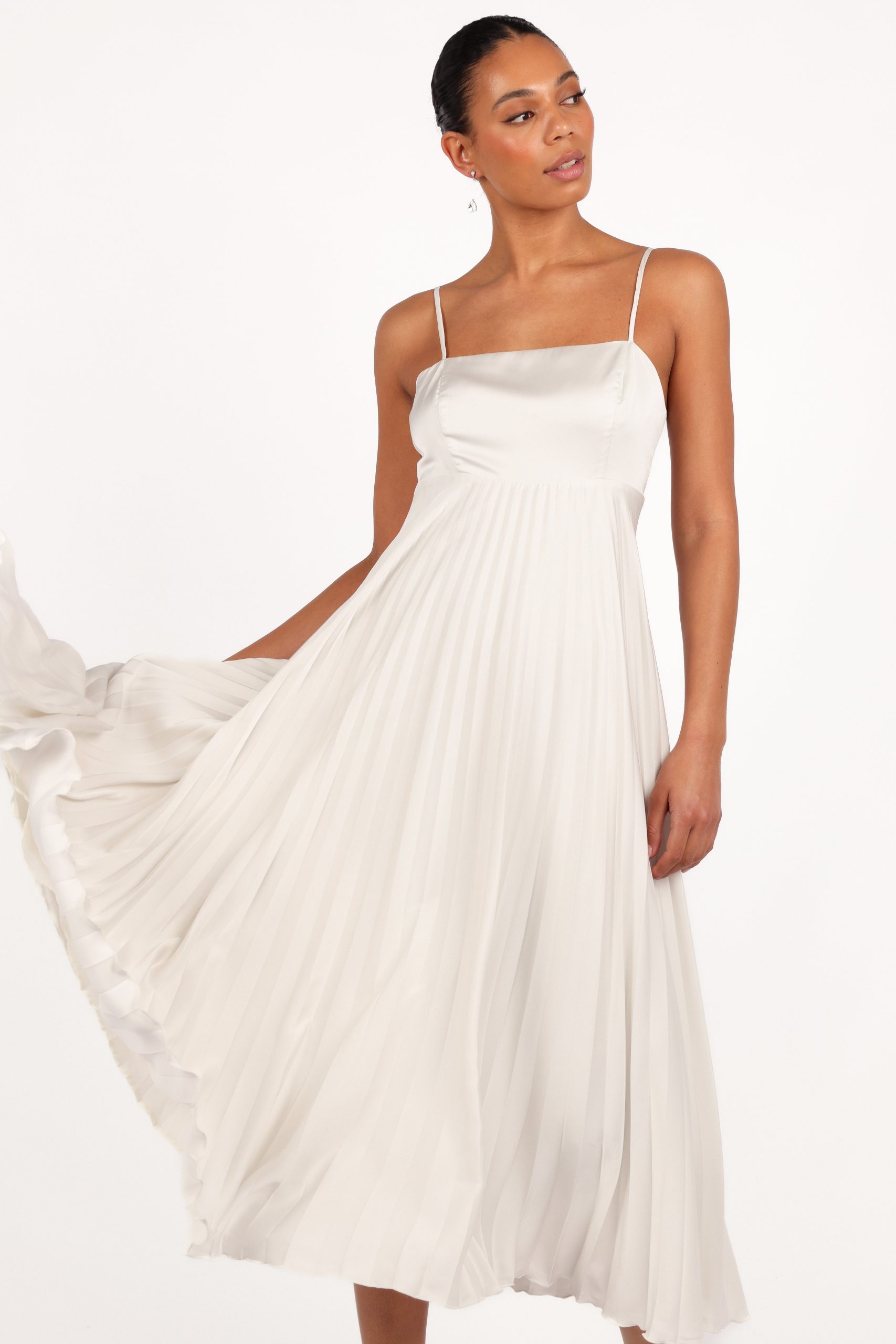 Keegan Maxi Dress - White - Image 3