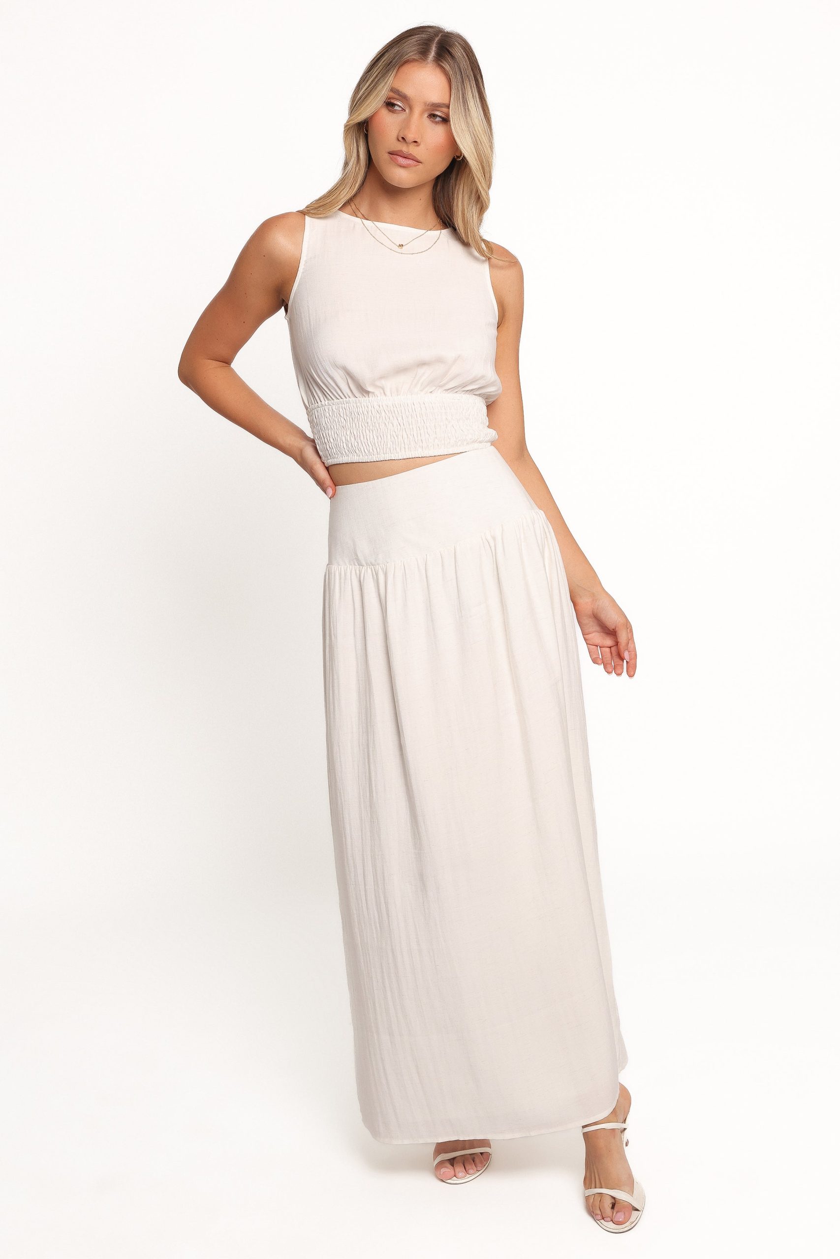 Kerri Skirt Set - White - Image 2