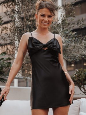 Kiari Mini Dress - Black