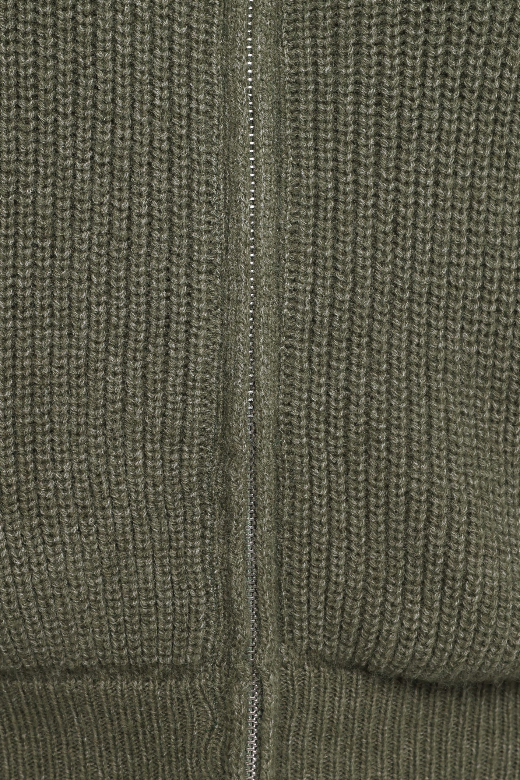Kourtney Zip Cardigan - Olive - Image 7