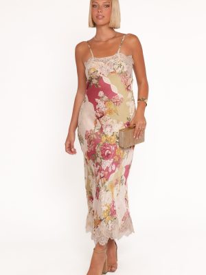 Laken Maxi Dress - Patchwork Floral
