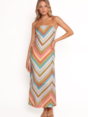 Lane A-line Maxi Dress - Multi
