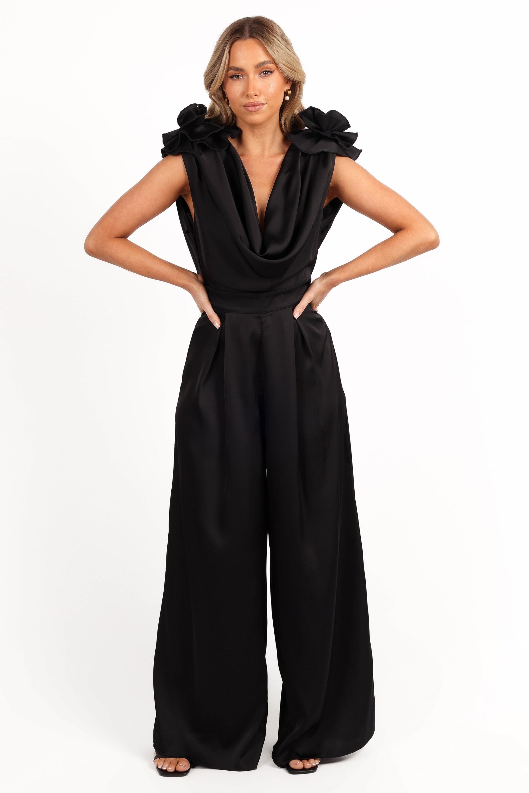 Larissa Jumpsuit - Black - Image 3