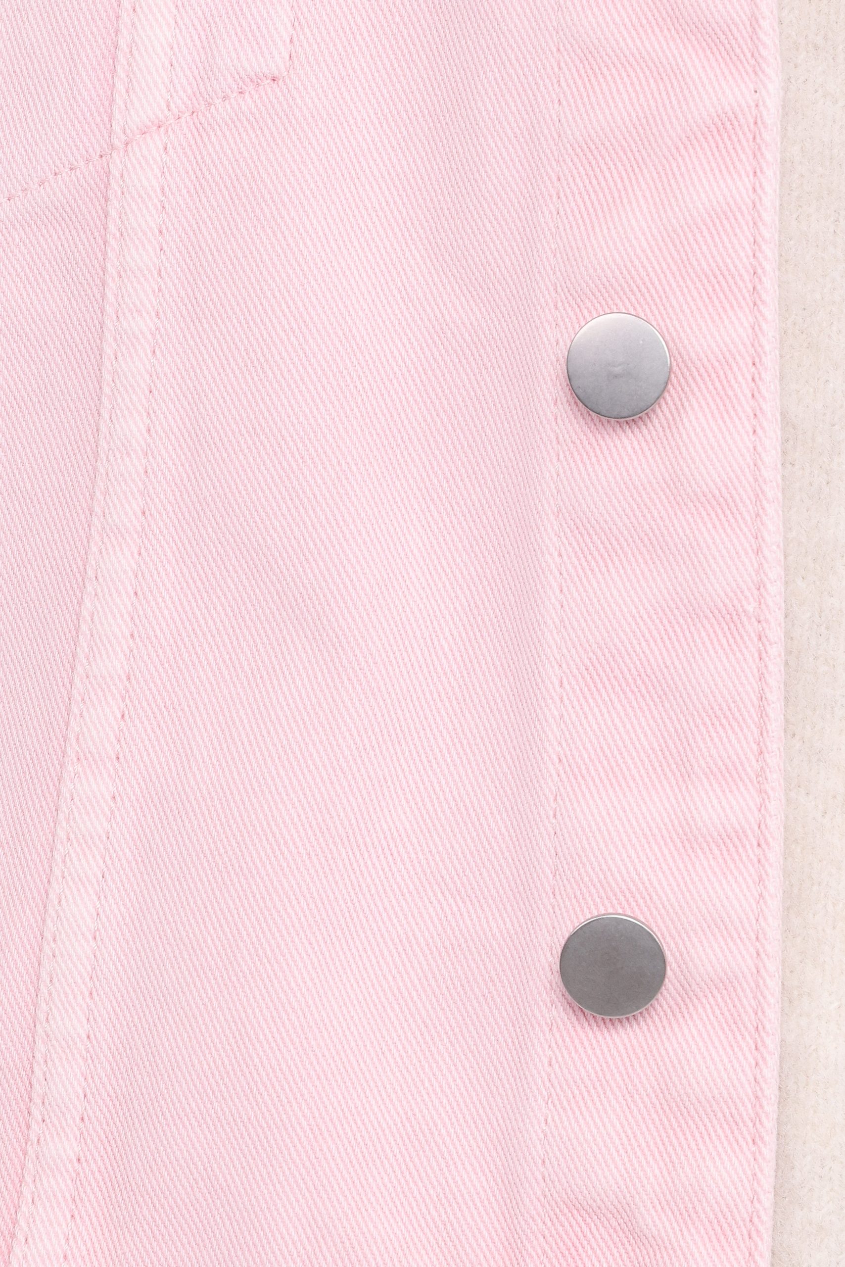 Larosa Denim Jacket - Dusty Pink - Image 8