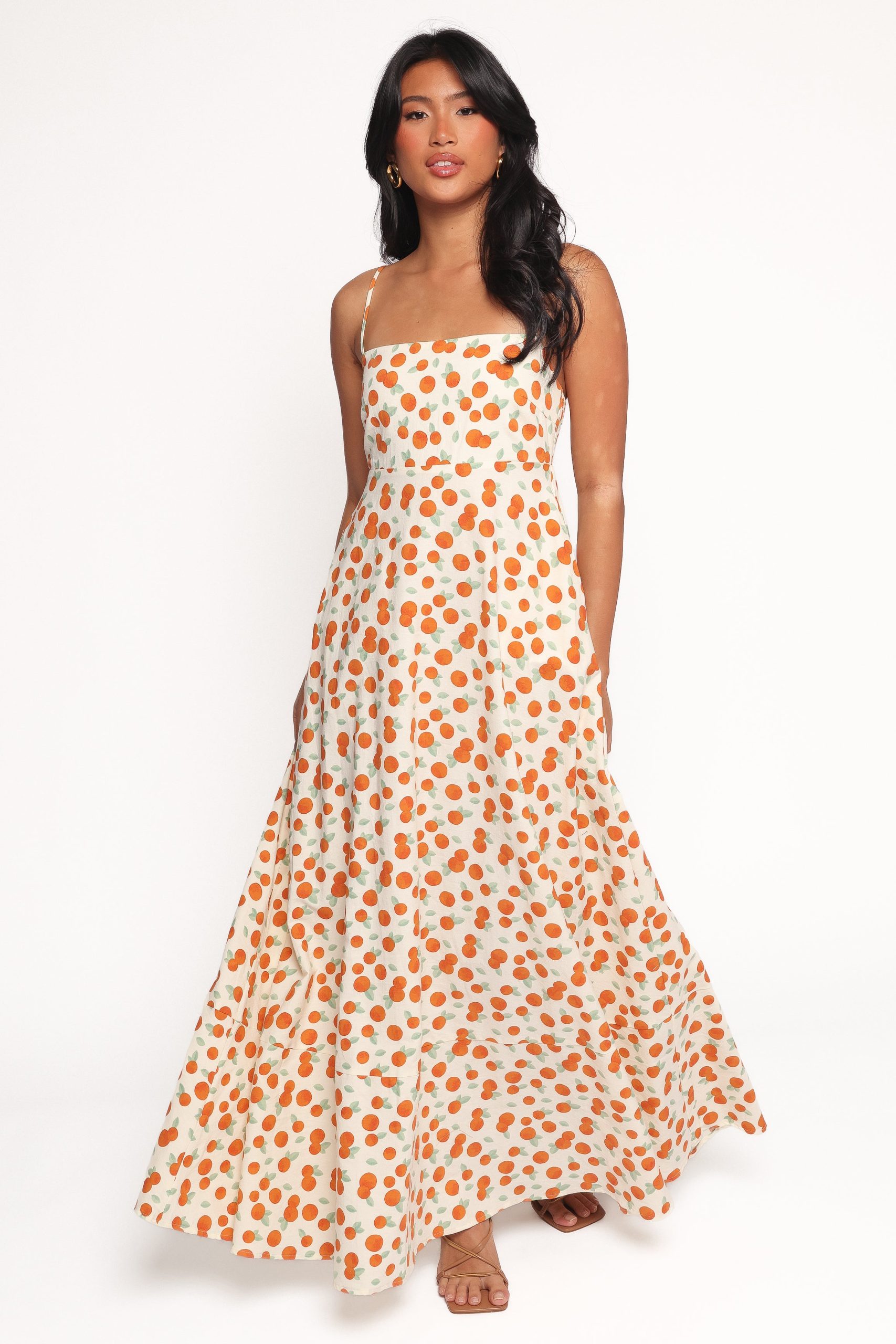 Leah Maxi Dress - Clementine Print - Image 6