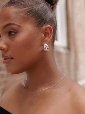 Leandra Earrings - Silver