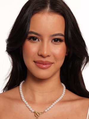 Leni Necklace - Pearl