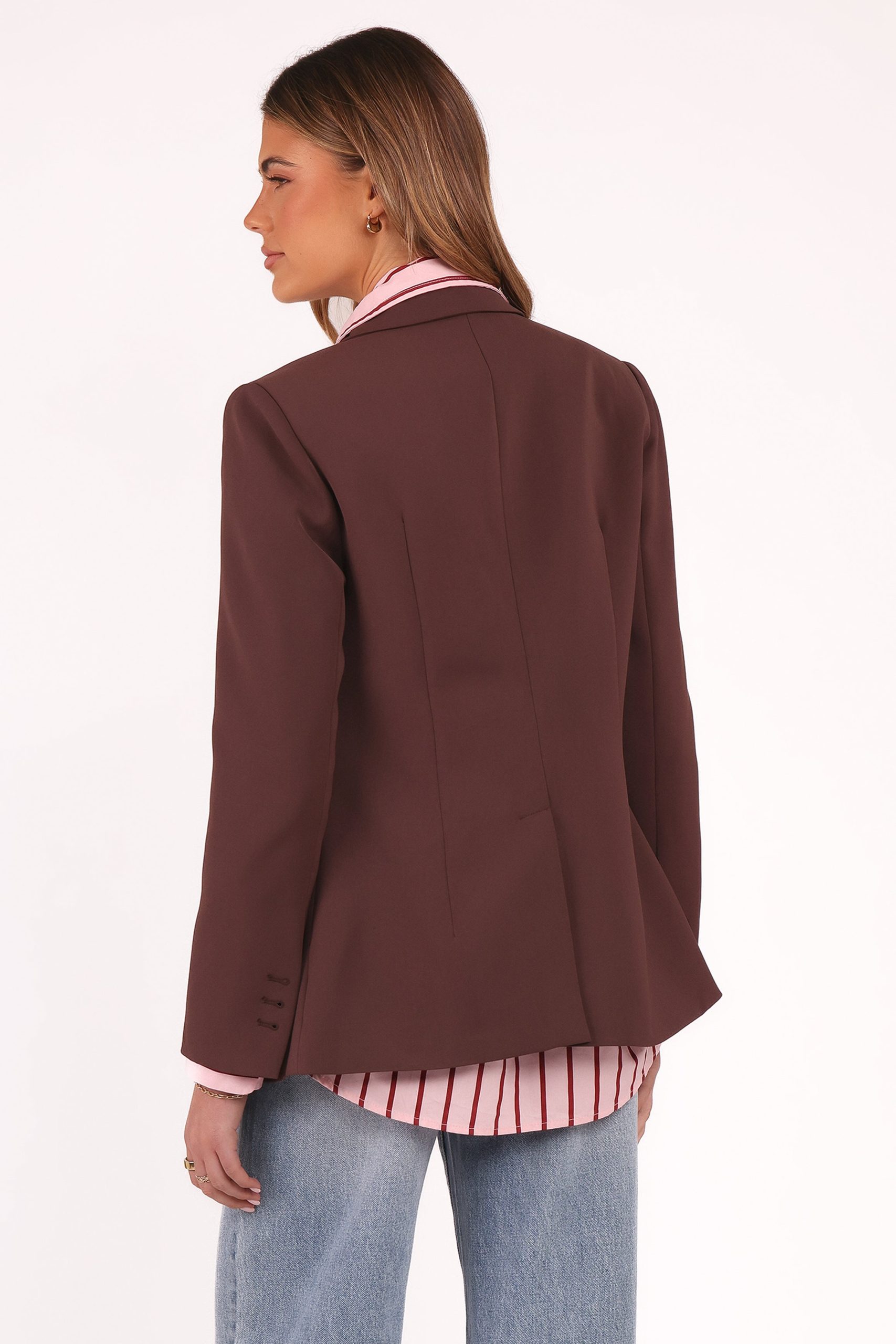 Leo Blazer - Chocolate Brown - Image 5