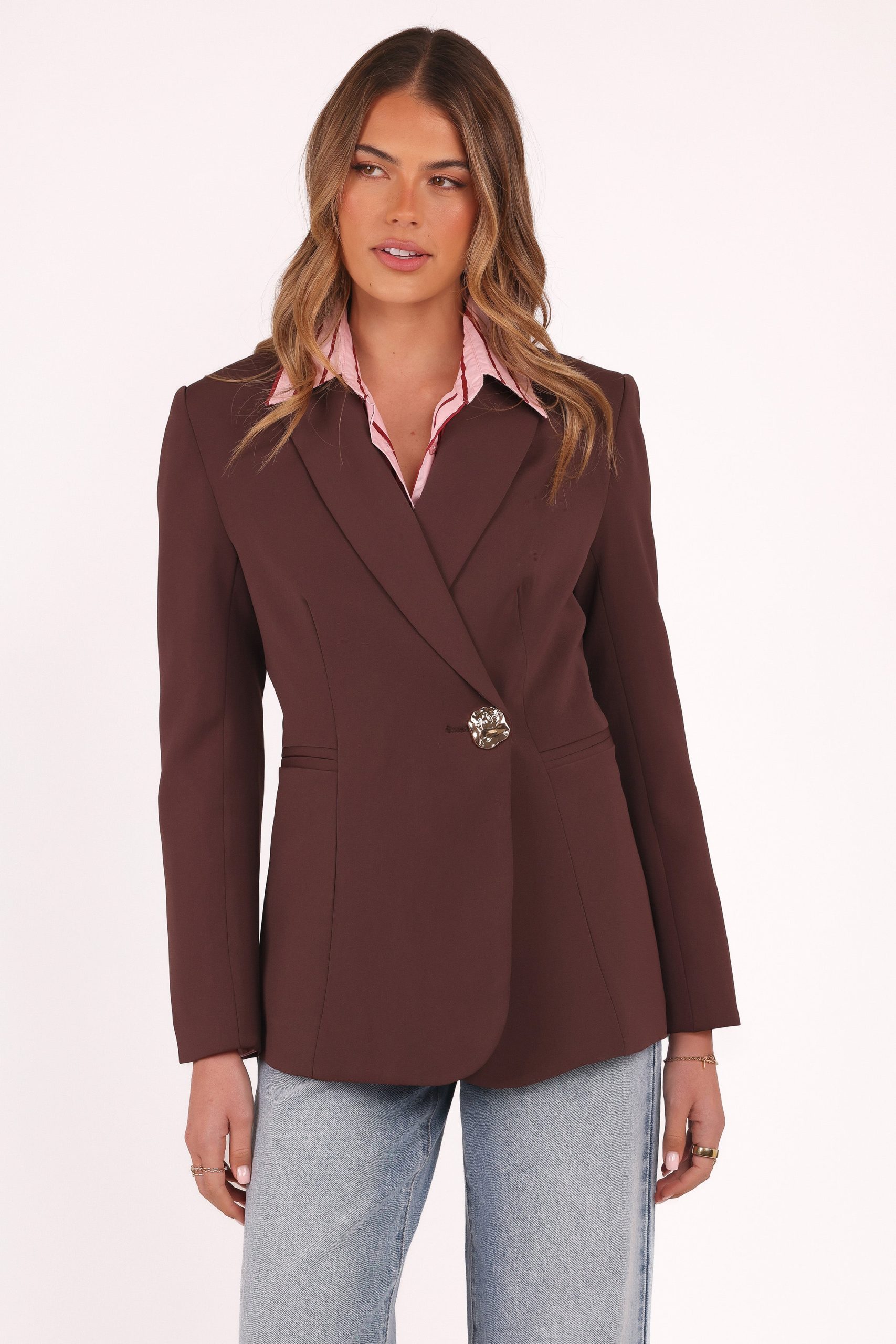 Leo Blazer - Chocolate Brown - Image 6