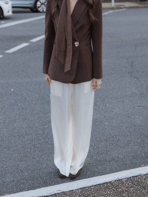 Leo Blazer - Chocolate Brown