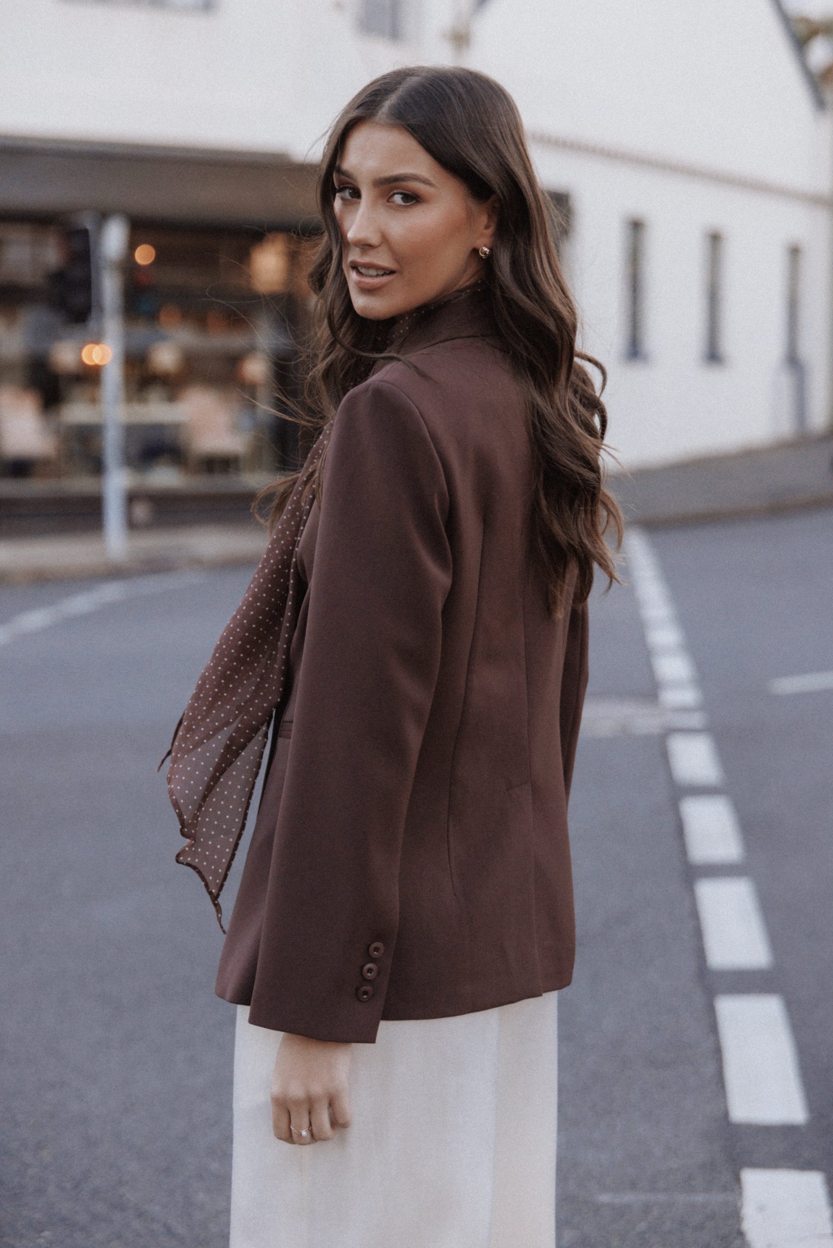 Leo Blazer - Chocolate Brown - Image 8