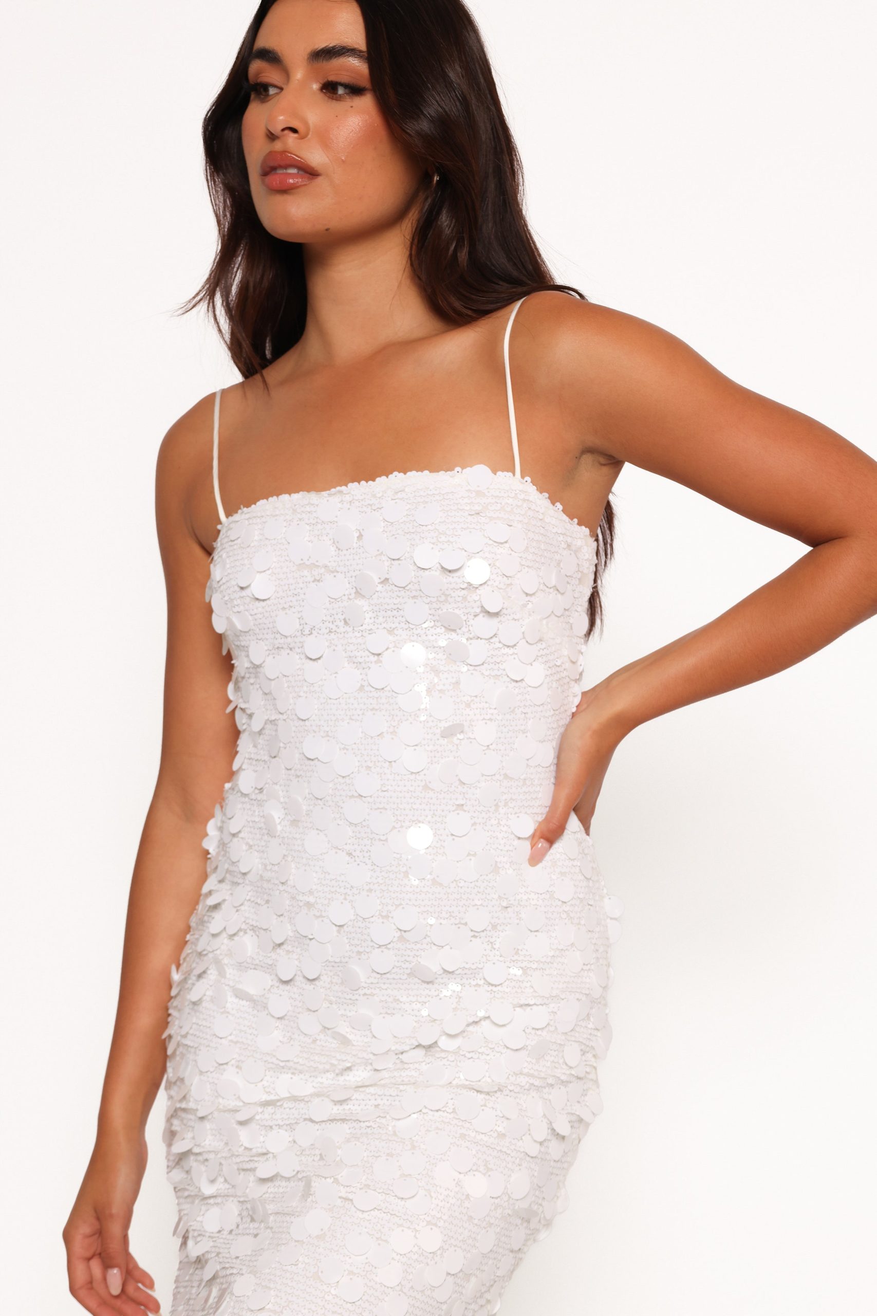 Letta Midi Dress - White - Image 5