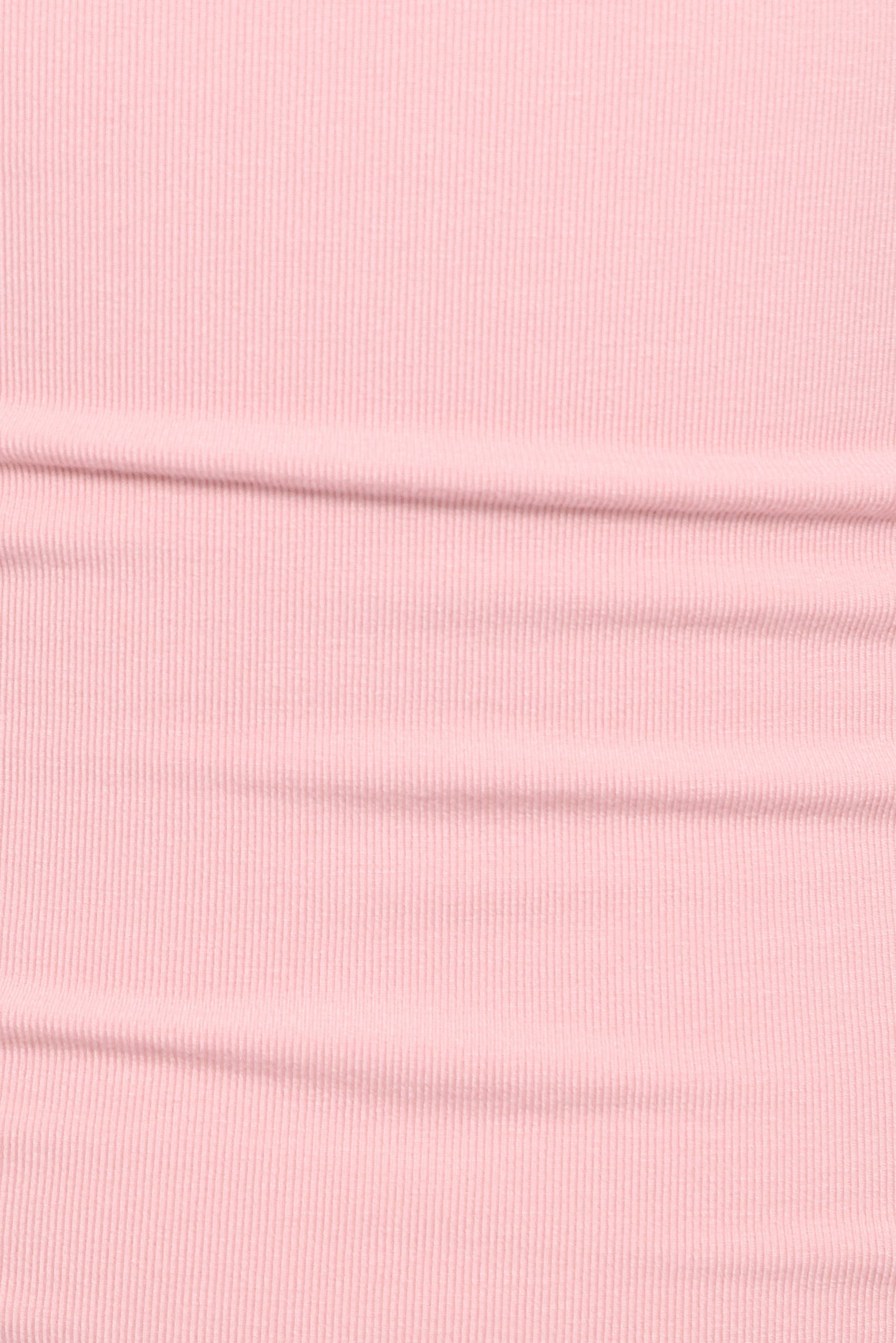 Liah Off Shoulder Knit Top - Light Pink - Image 6