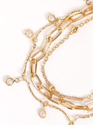 Liana Bracelet Set - Gold