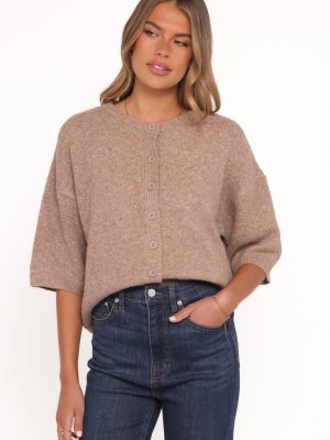 Lilith Knit Top - Mocha