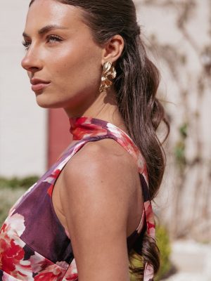 Lillian Earrings - Gold