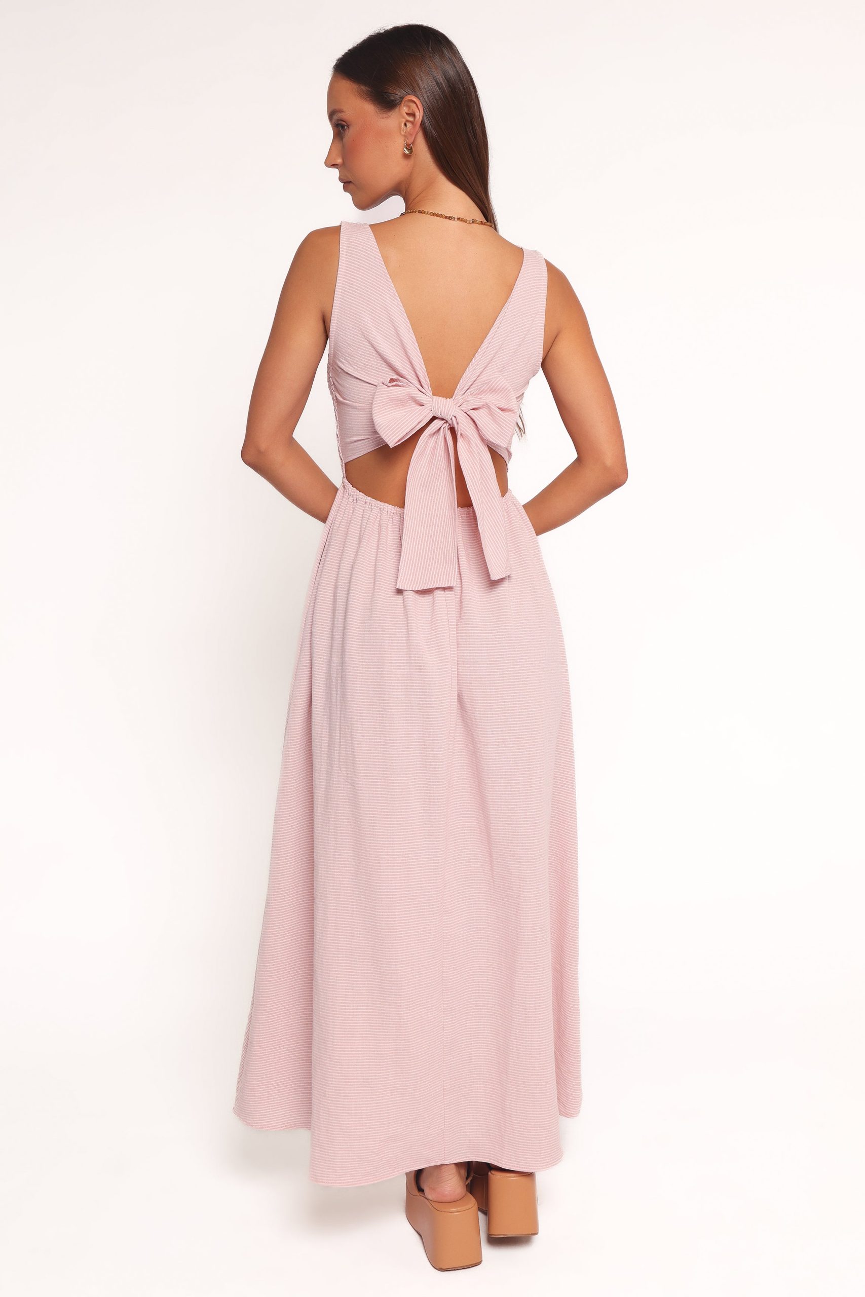 Lillie Maxi Dress - Pale Pink - Image 4