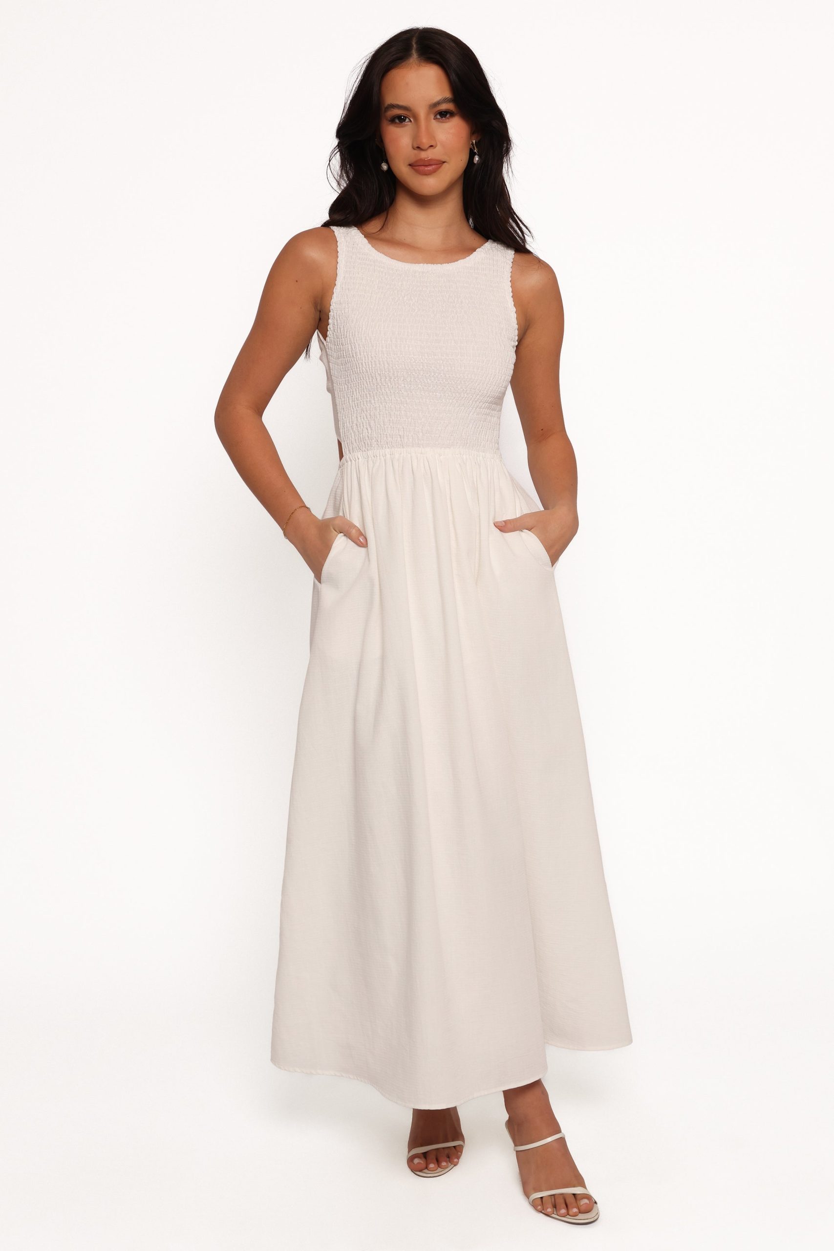 Lillie Maxi Dress - White - Image 4
