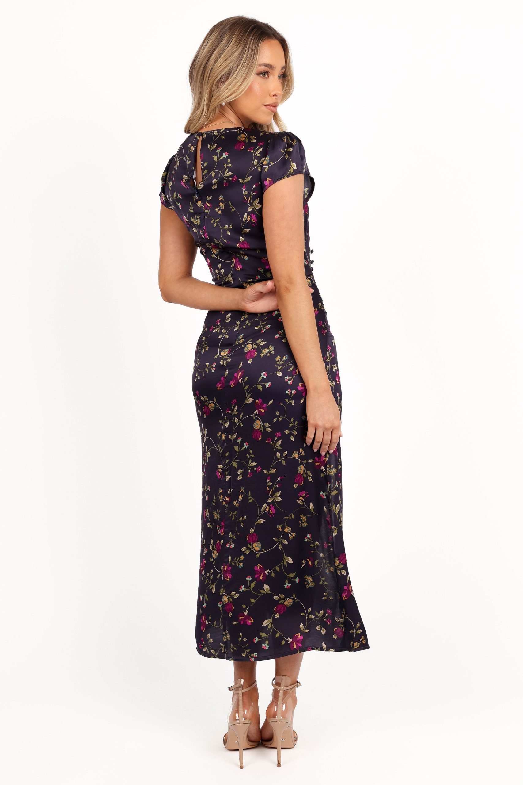 Lisbeth Midi Dress - Midnight Floral - Image 5