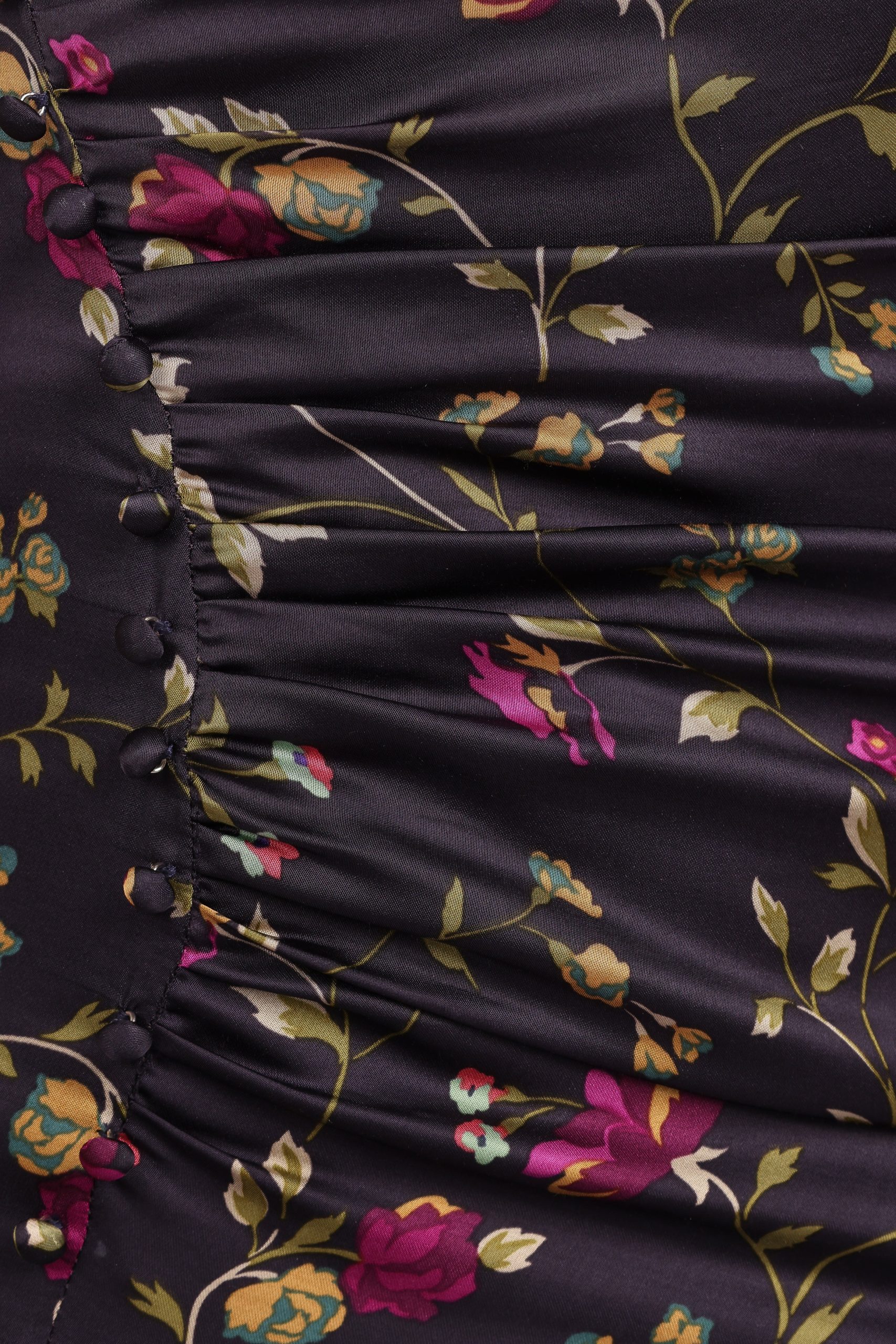 Lisbeth Midi Dress - Midnight Floral - Image 9