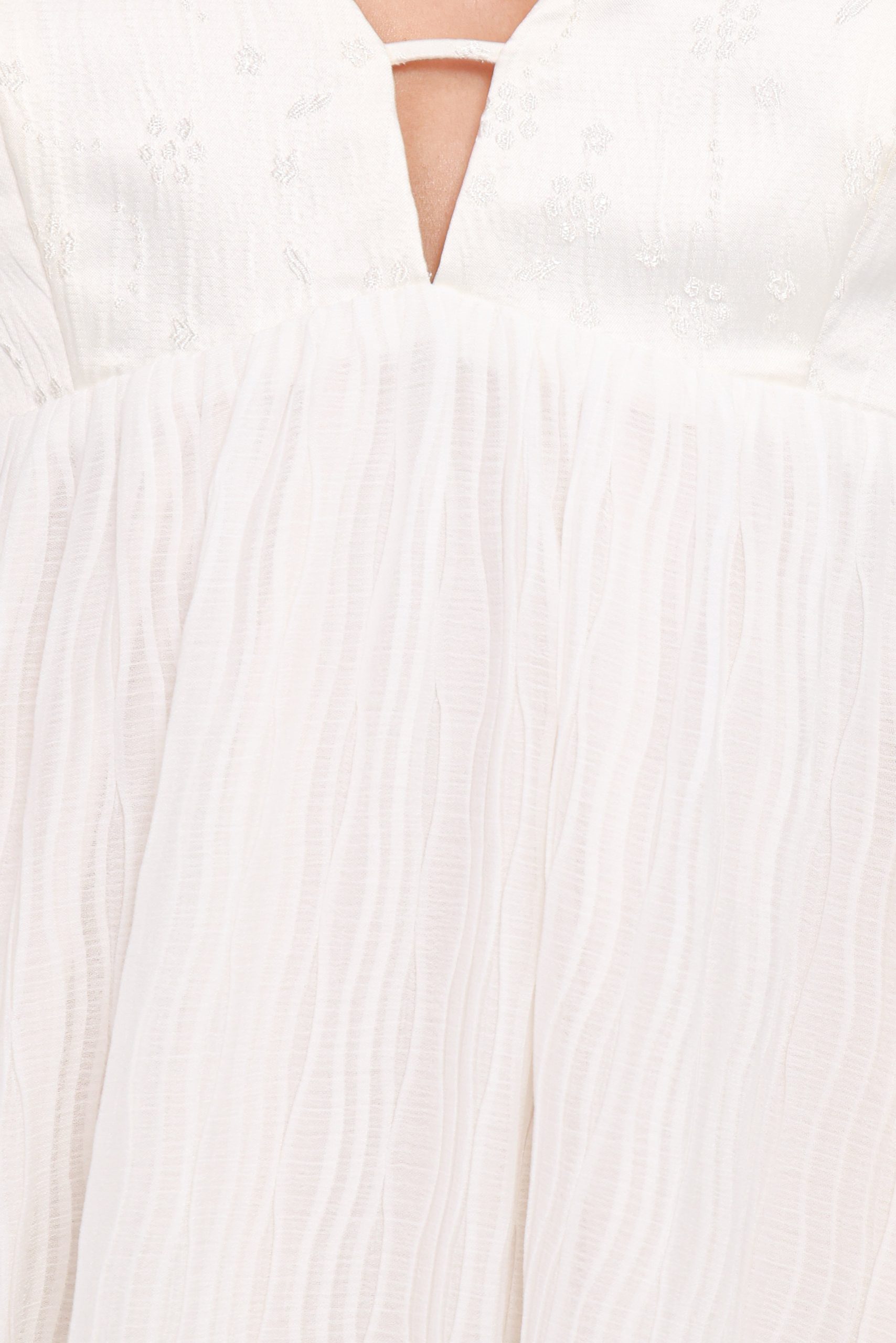 Lorna Mini Dress - Ivory - Image 6