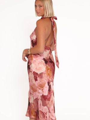 Lovett Maxi Halter Dress - Botanical Garden