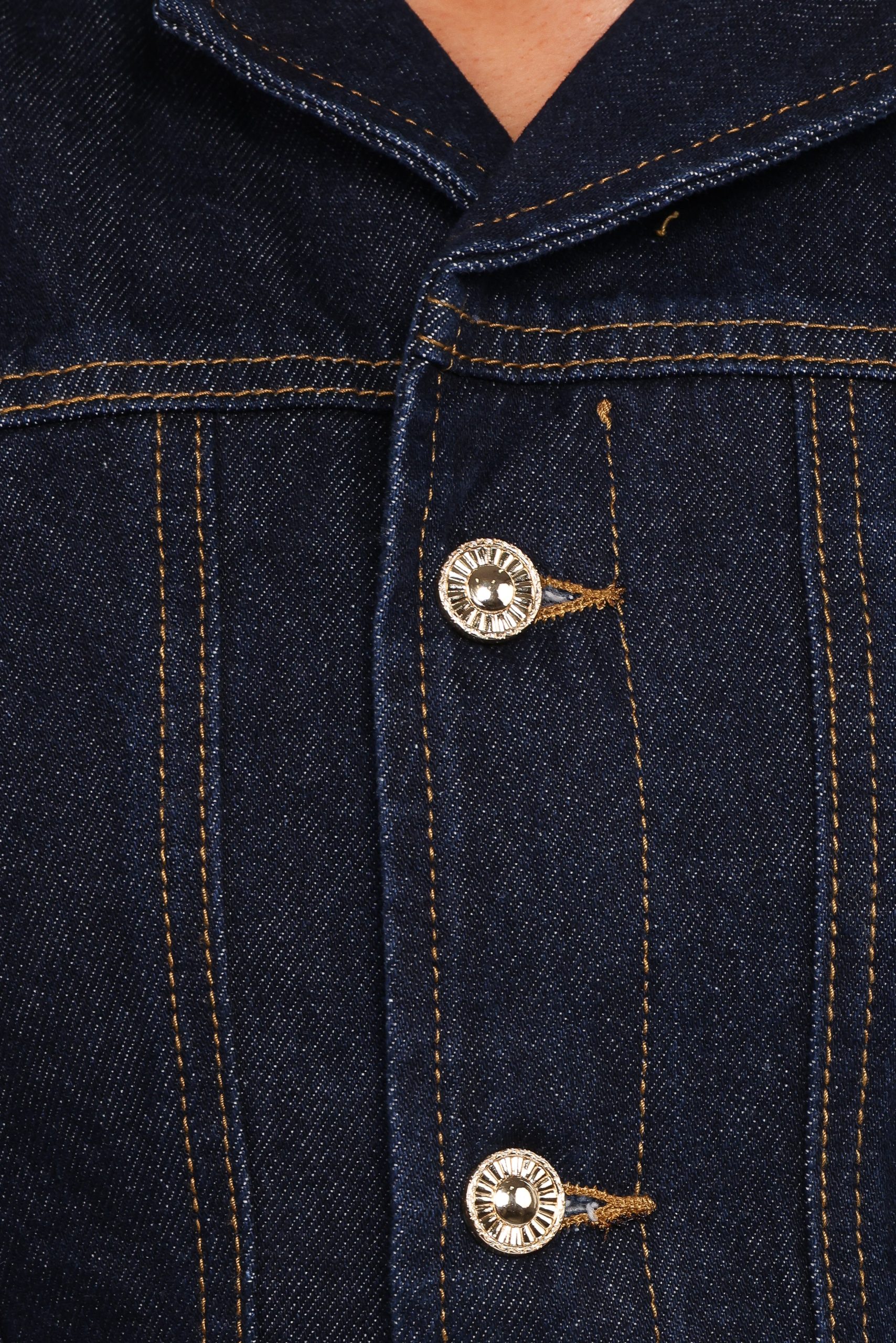 Luchia Denim Jacket - Dark Indigo - Image 7
