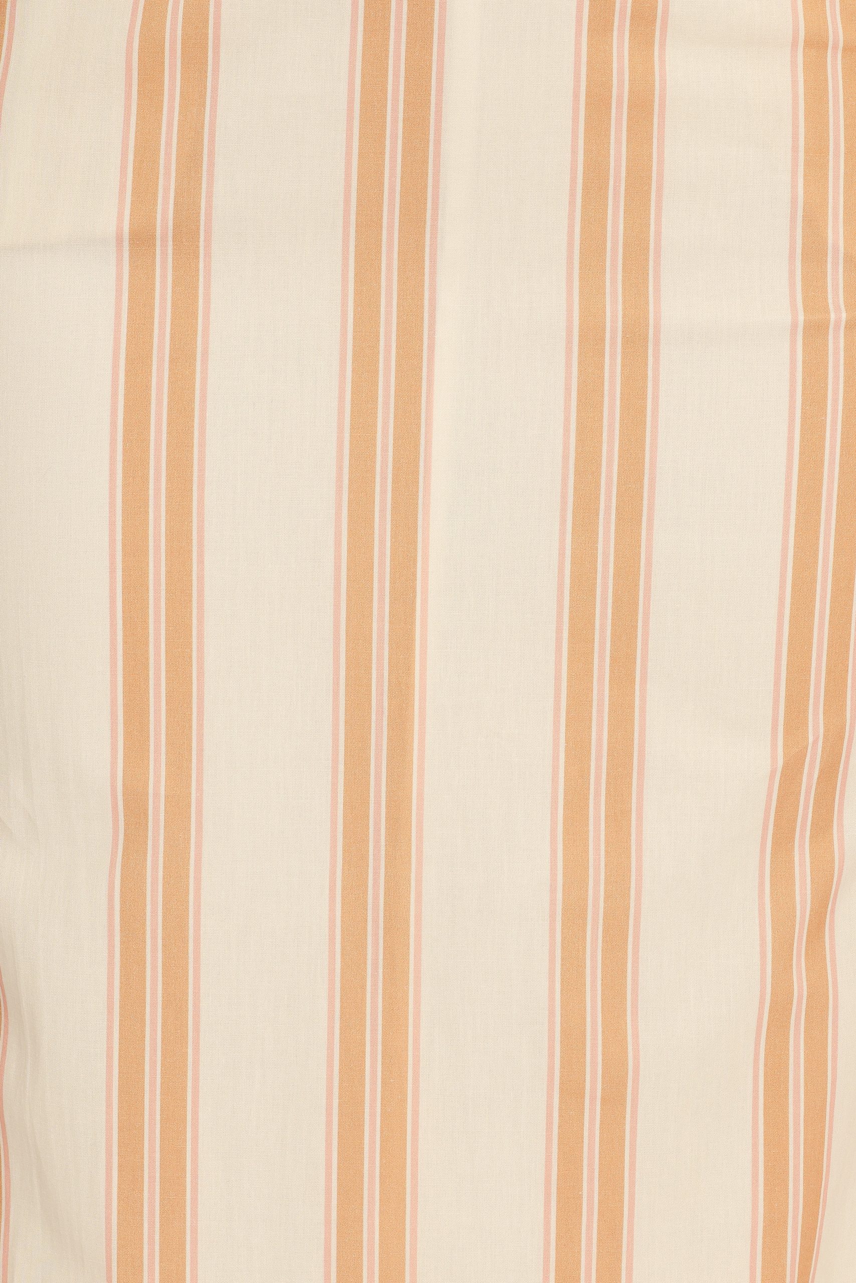 Luisa Midi Dress - Brown Stripe - Image 7