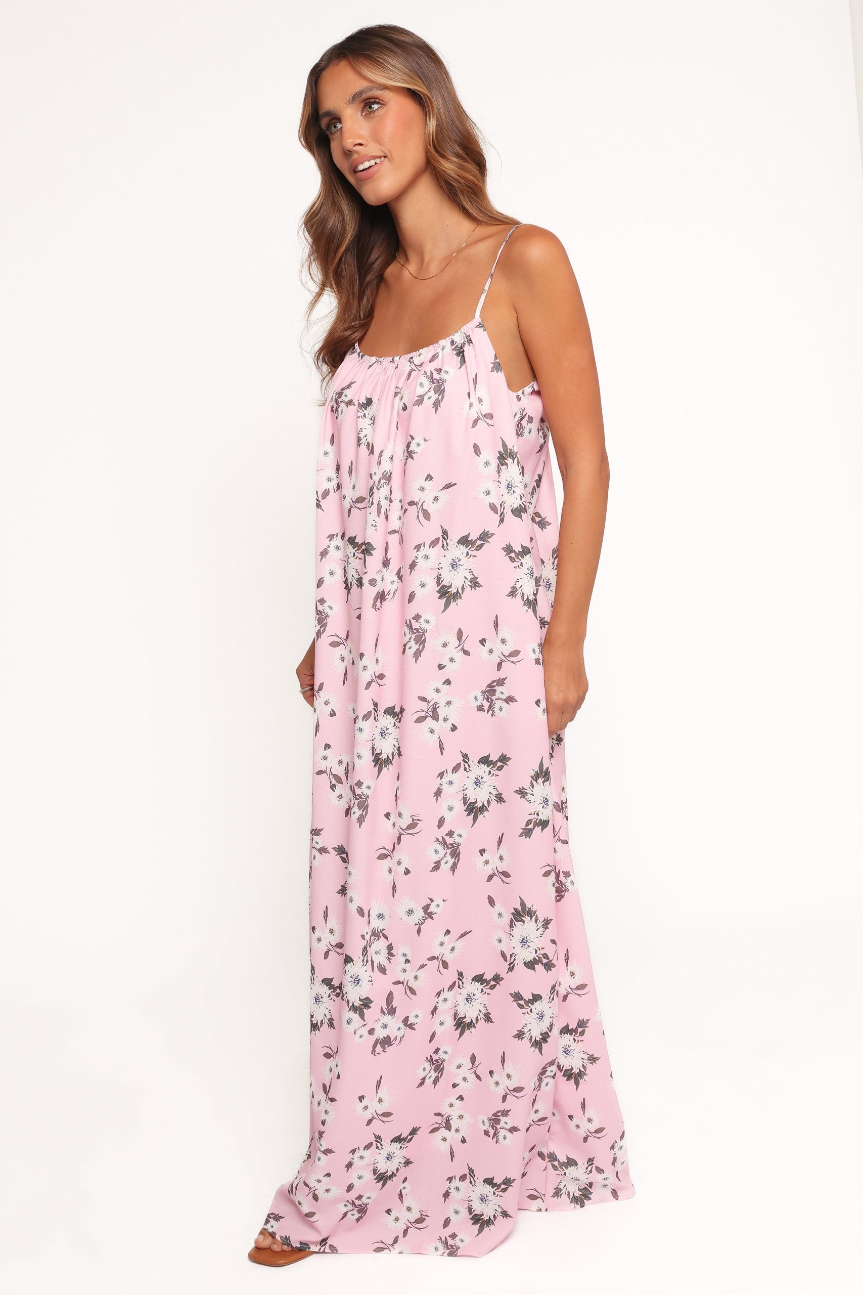 Lumina Maxi Dress - Pink Floral - Image 4