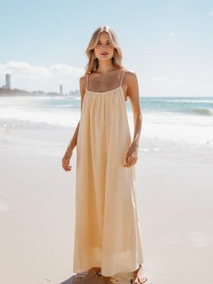 Lumina Maxi Dress - Yellow
