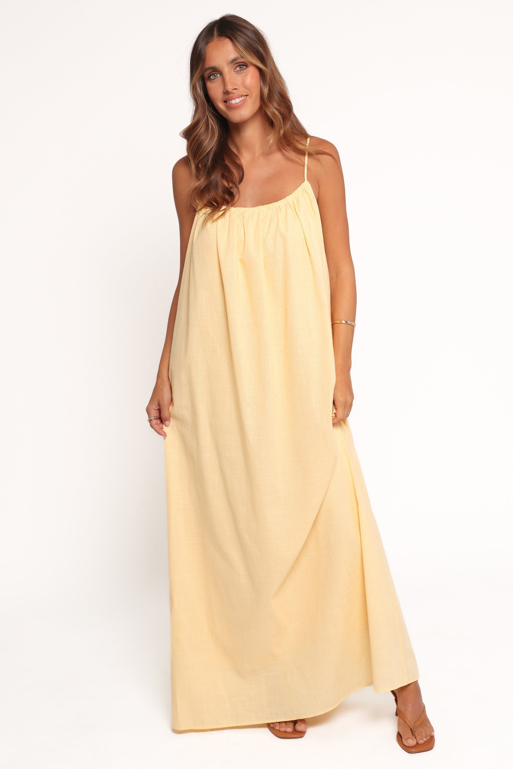 Lumina Maxi Dress - Yellow - Image 2