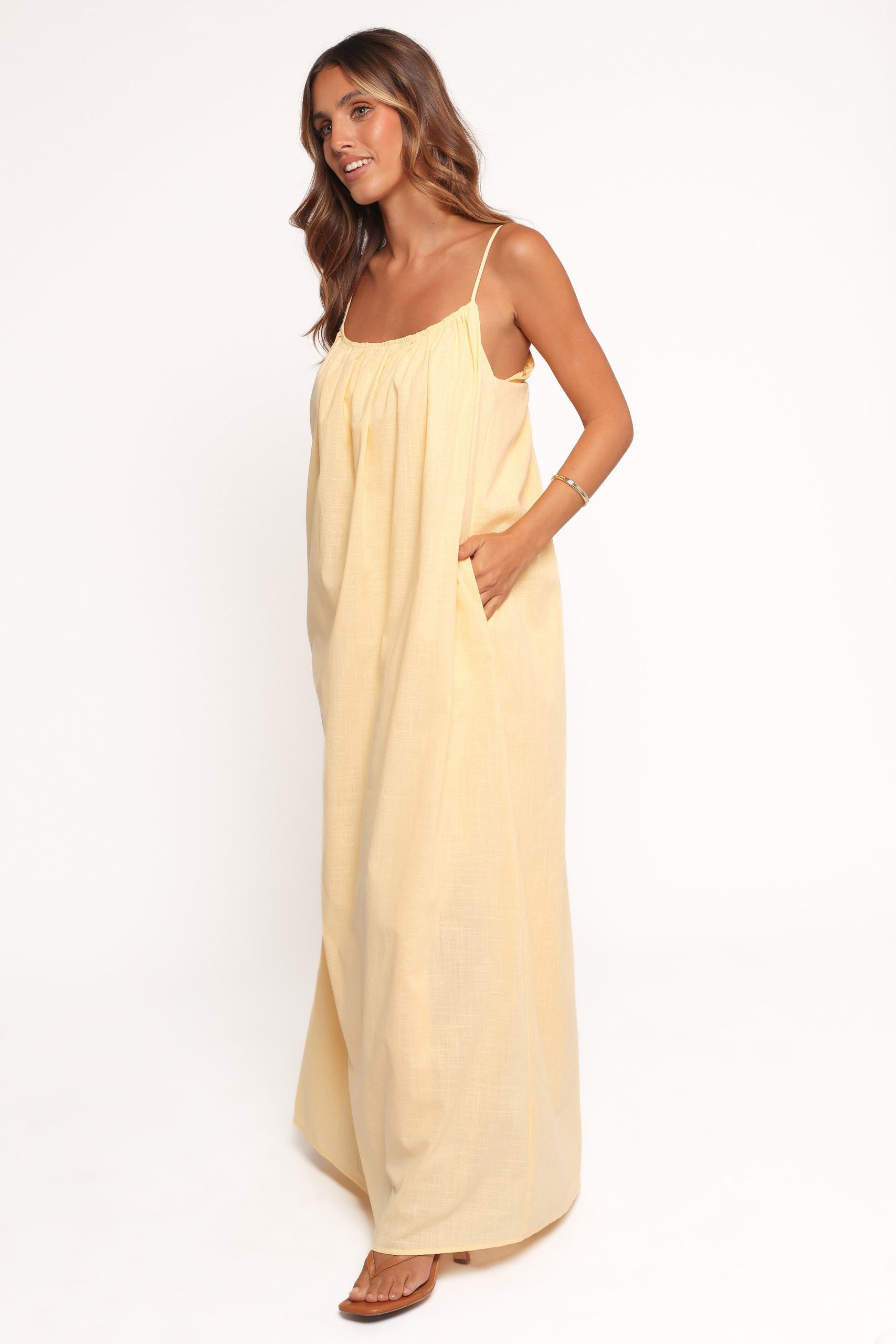 Lumina Maxi Dress - Yellow - Image 4
