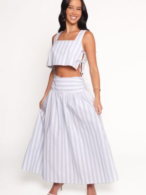 Lyra Skirt Set - Light Blue